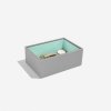 Box na šperky Stackers Grey Mint Mini Open Layer | tyrkysová