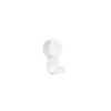 Háček Zone Denmark Puck Hook single White 14x5,8 cm | bílá