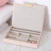Šperkovnice Stackers Blush & Champagne Gold Classic Lid | růžová
