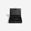 Pánská šperkovnice Stackers Black Lidded Mini Cufflink Box | černá