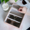 Box na sluneční brýle Stackers Blush Classic Glasses & Accessory Layer | růžová