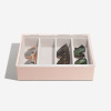 Box na sluneční brýle Stackers Blush Classic Glasses & Accessory Layer | růžová