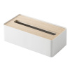 Box na papírové kapesníky Yamazaki Rin 7730 Box | bílý/dřevo