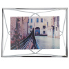 Geometrický fotorámeček Umbra Prisma 10 x 15 cm | stříbrný