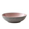 Talíř na těstoviny Bitz PastaSkal Grey/Light pink 20 cm | růžová