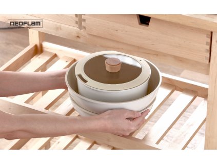 80001 Midas Plus Ivory Topf Nestbar