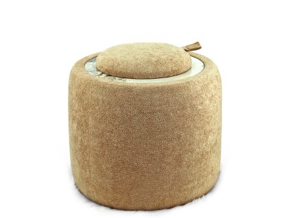 Puf/stolík béžový