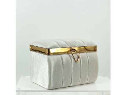 Čalúnená šperkovnica