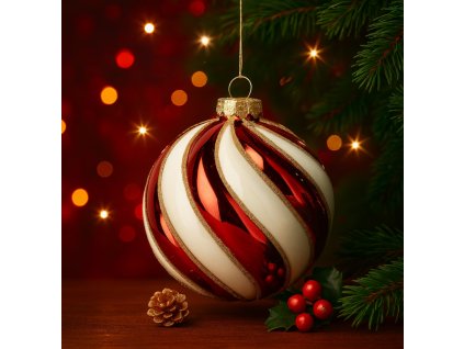 Vianočná guľa CANDYBALL