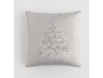 Vyšívaná obliečka na vankúš ARVORES 45x45 cm
