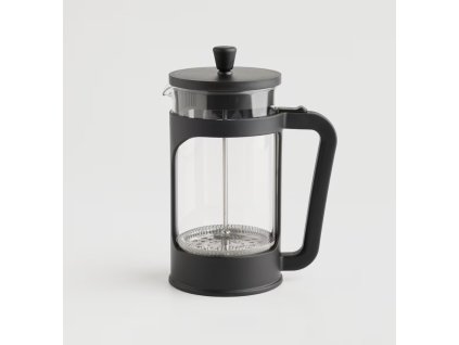French press s vyberateľným skleneným dielom NOIRA