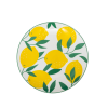 Porcelánový plytký tanier LEMONS