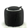 Puf/stolík čierny