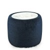 Puf/stolík modrý