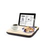 US039W Wood iBed Lap Desk action