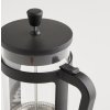 French press s vyberateľným skleneným dielom NOIRA