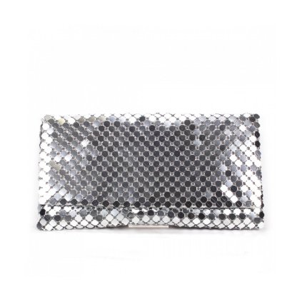 25006 spolocenska kabelka mq11811 silver