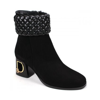 25990 elegantne kotniky fh4305 cierna semis