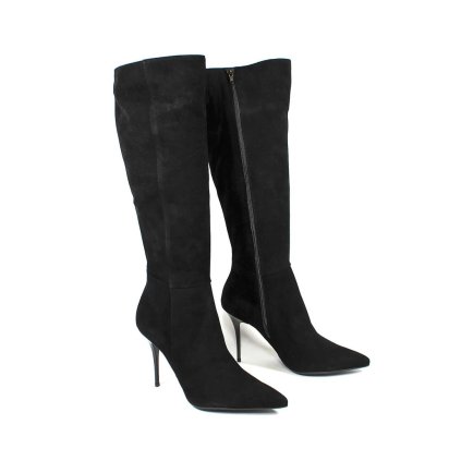 29023 damske cizmy cb3283v nero 89 cierna semis