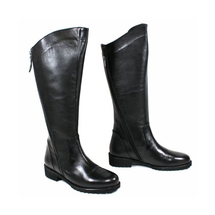 29044 damske cizmy df077 44556 cierna