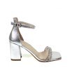 27352 1 damske sandale aq122 52 strieborna