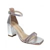 27352 damske sandale aq122 52 strieborna