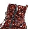 31852 7 clenkova obuv s krokodilovym vzorom