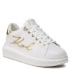 tornacipő karl lagerfeld kl62510a fehér lthr w arany 0000303035709