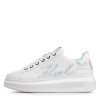 karl lagerfeld kl62510a fehér lthr irizáló tornacipő (5)