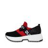 22471 3 sneakersy dte2089 black red