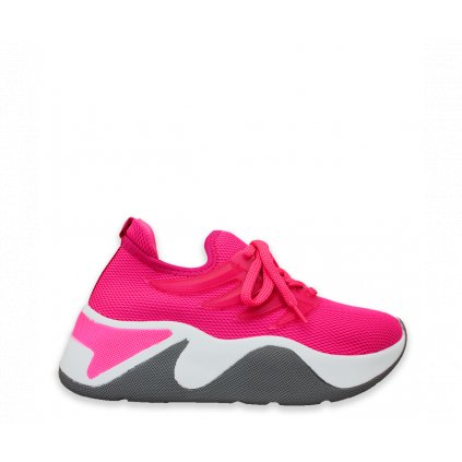 Sneakersy SNMK-1-1 FUXIA