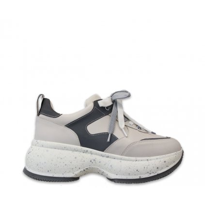 Sneakersy MO104-2 WHITE