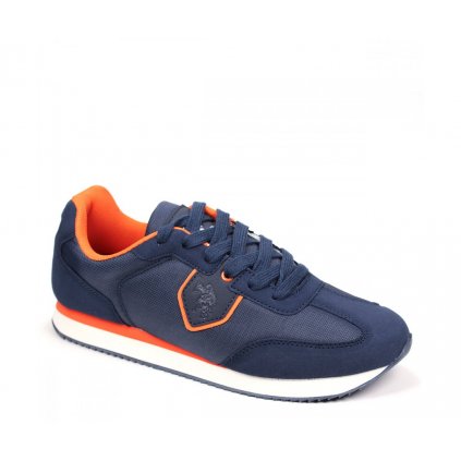 Pánska športová obuv US.POLO NOBIL002-AVI001 DARKBLUE/ORANGE