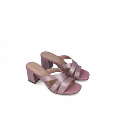 Elegantné šlapky MB22999 0084 PALE ROSE