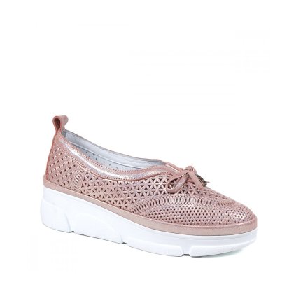 Slip on topánky MA481.501 PÚDROVÁ PERLEŤ