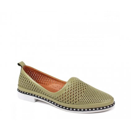 Slip on poltopánky MA143.2030 AVOCADO