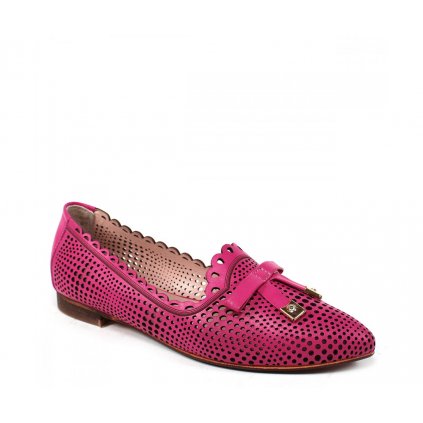 Dámske poltopánky VR032 1040 FUXIA