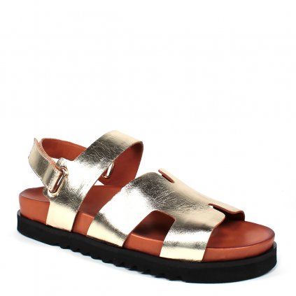 Pohodlné kožené sandále