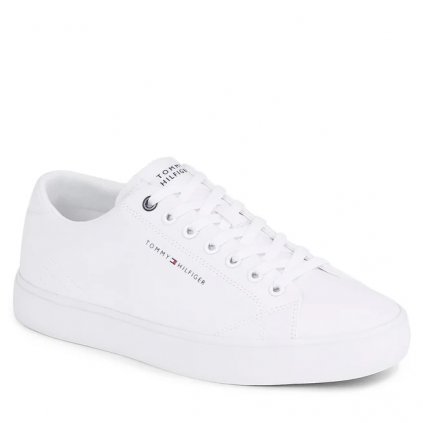 tenisky tommy hilfiger th hi vulc low canvas fm0fm04882 white ybs 0000303772444 (1)