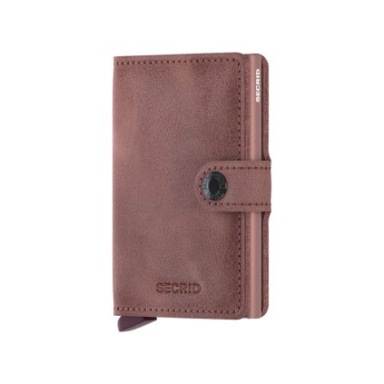 SECRID Miniwallet Vintage Cognac Brown