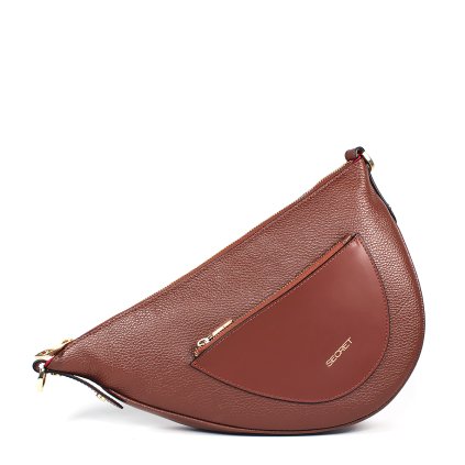 Kožená crossbody kabelka