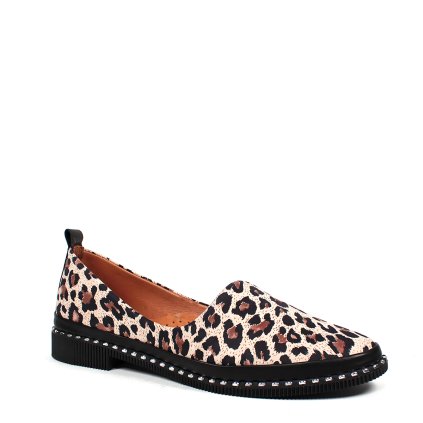 Poltopánky s leopardím vzorom Secretshoes
