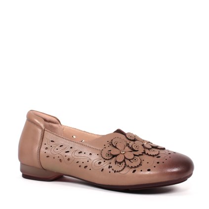 Dámske kožené poltopánky