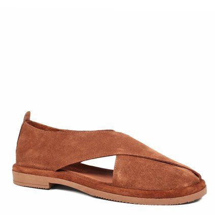 Semišové poltopánky Secretshoes
