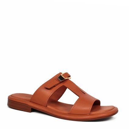 Kožené šľapky Secretshoes