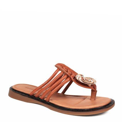 Kožené šľapky Secretshoes