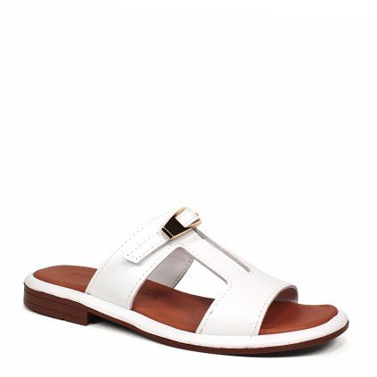 Kožené šľapky Secretshoes