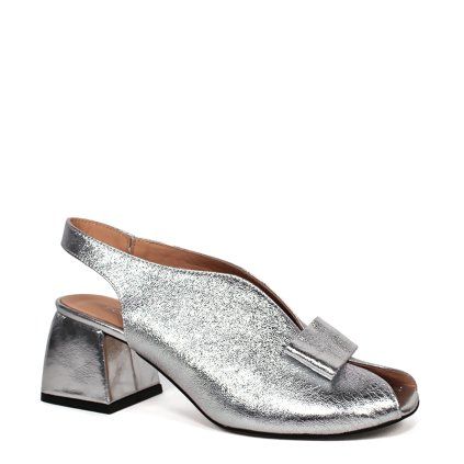 Strieborné sandále Secretshoes