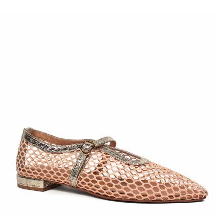 Sieťované poltopánky Secretshoes