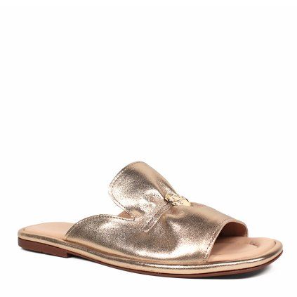 Kožené šľapky Secretshoes
